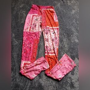 Anne's Apparel bandana print leggings